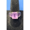 Image 1 : Beautiful 10K Gold Ring With Amethyst - Size 7 - Weight: 4.6g