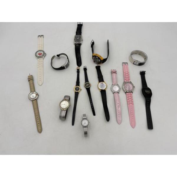 Several Stainless-Steel Watches - Pink Bands - I heart Bingo - Geneva 