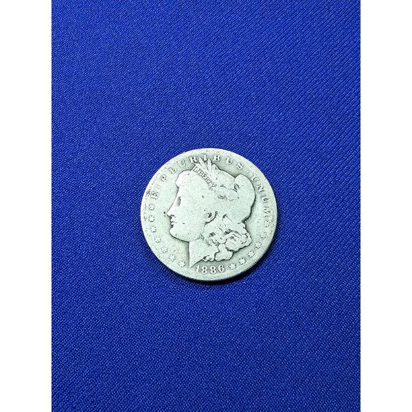 1886- O Morgan Silver Dollar
