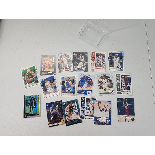 Lot of Assorted Basketball Trading Cards Including Rated Rookie, Tribute, Chronicles, & More! 