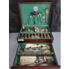 Image 1 : Lot of Silver-Plated Silverware Set with Rogers Bros Storage Chest; TW Silverware: 10.2lbs