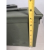 Image 6 : Heavy Duty Authentic Military Ammunition Metal Can With Latching Lid ~ Great for Ammo & COINS ~ 