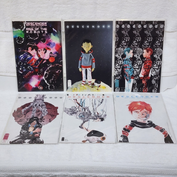 Six Assorted Descender Comic Books By Image Comics ~ All Near Mint!