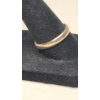 Image 3 : 14K Yellow Gold Wedding Band - Size 8 - Weight: 2.8g