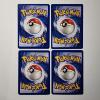 Image 2 : Four Assorted Vintage Pokemon Trading Cards Including Two Rares & 1ST EDITION ELECTABUZZ 33/111