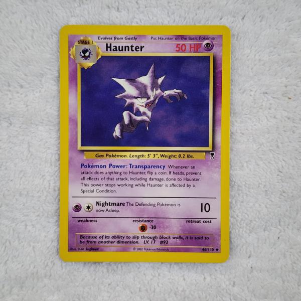 Haunter 46/110 Legendary Collection Near Mint Vintage Pokemon Trading Card