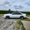 Image 1 : FULLY CUSTOM White 1990 FORD MUSTANG 2D Hatchback RACING CAR ~ SEE DETAILS ~ INCREDIBLE MUSTANG