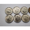 Image 2 : x10 Assorted Years 40% Silver Kennedy Half Dollars FV: $5.00