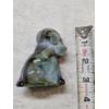 Image 5 : Degenhart Vintage Glass Dog Figurine - Lavender Green