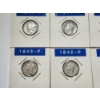 Image 2 : x10 Assorted Years 90% Silver Mercury Dimes FV: $1.00