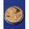 Image 3 : 1 oz .999 Pure Copper Round "World of Dragons" Series ft. Aztec Dragon - Exceptional Condition