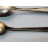 Image 6 : 3 Silver-Plated Baby Spoons & Gold-Filled Pin 