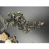 Image 6 : Costume Jewelry Lot - 4 Necklaces - 1 Pin - Animal Necklaces - Floral Pin