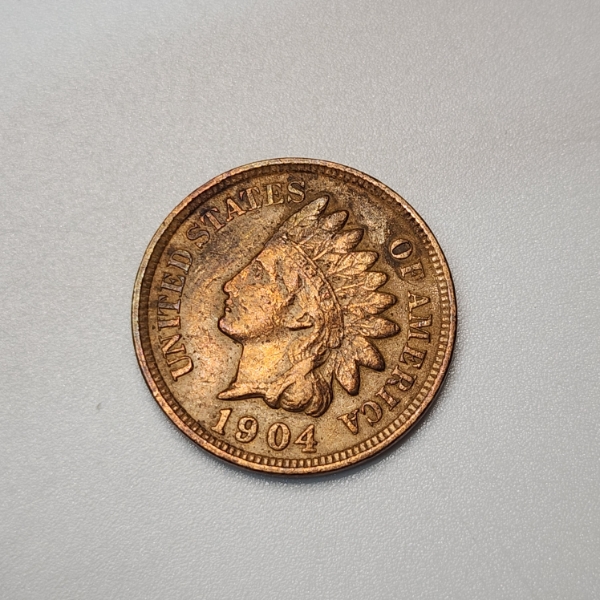 1904 Indian Head Cent One Cent United States Coin