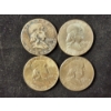 Image 1 : $2 Face Value in 90% Silver Benjamin Franklin Half Dollars