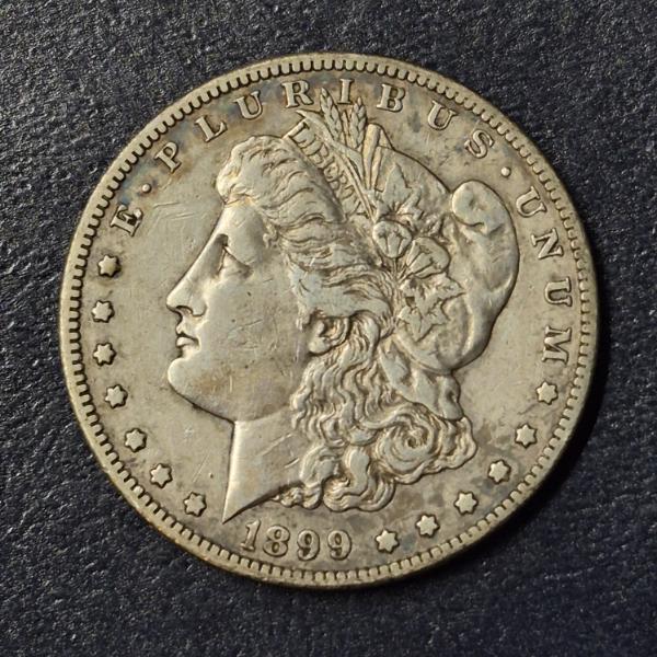 1899 S Morgan Silver Dollar - Better Grade Example - See Pics