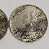 Image 3 : Lot Of 2 Vintage Italy 1958-1967 Caravelle 500 Lire Silver Coins (ASW 0.2953oz/each, 0.5906/total)