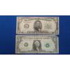 Image 1 : Series 1969 $1 Bank Note Dallas Texas District & Series 1934A $5 Bank Note Chicago Illinois District