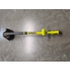 Image 1 : Ryobi 40V attachment-capable string trimmer featuring the signature neon green motor housing