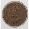 Image 2 : United States 1864 Copper Two-Cent Piece - Large Motto Variety