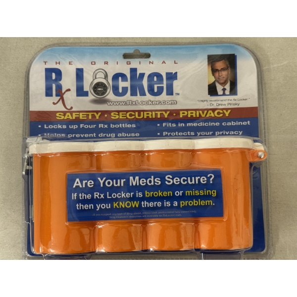 Rx Locker Medicine Holder - Brand New In The Package