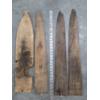 Image 2 : Four Neat Vintage Wood Adirondack Trappers Pelt Boards For Drying Stretching & Tanning