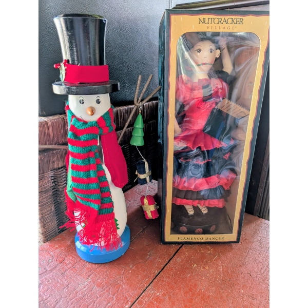14' Frosty & Flamenco Dancer Nutcrackers