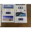 Image 10 : U.S. Statehood Quarters Commemorative Set- 13 States, 2 Coins & Stamps Per State D &P Mint
