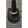 Image 1 : 14 KT Gold Diamond Ring 4.1 Grams