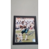 Image 1 : Autographed And Framed 8x10 Photo Of Miami Dolphins #13 Dan Marino With Authentication & '91 Card