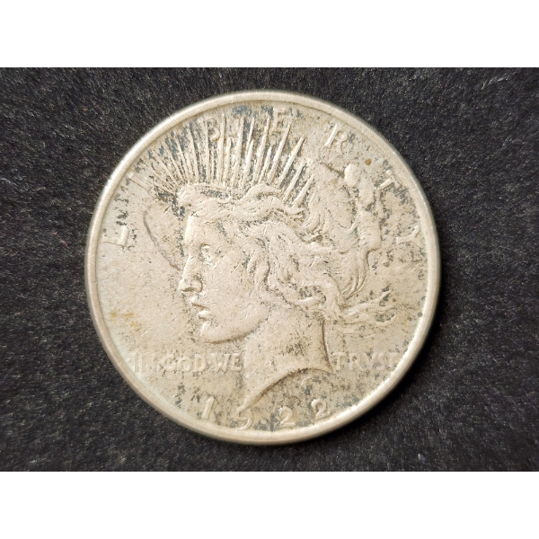 1922-D United States Silver Peace Dollar