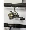 Image 4 : 3 Fishing Rods - AX Ball Bearing Graphite Shimano 200Q -Shakespeare Quantam -MTC Ball Bearing 