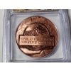 Image 4 : ICG MS70 UHR T-Rex Copper Round One AVDP Ounce .999 Fine Copper 