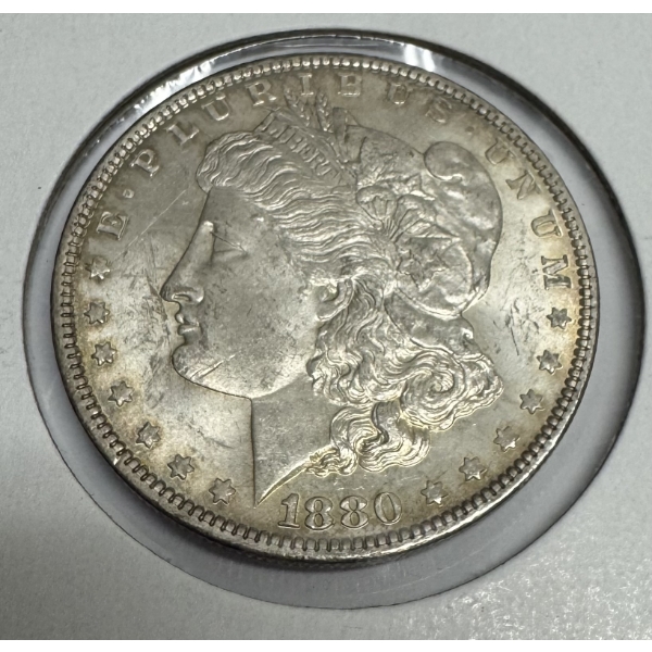 1880 United States Morgan Silver Dollar- Beautiful Condition 