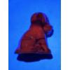 Image 4 : Vintage Uranium Degenhart Art Glass Figurine - Dark Bittersweet