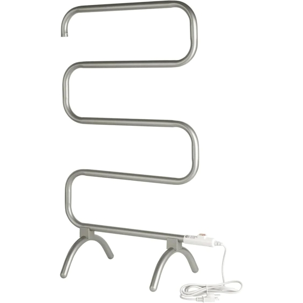 Jerdon Warmrails 37.5" MId-Size Wall-Mount or Floor Stand Towel Warming Rack - Chrome