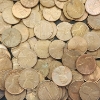 Image 6 : Approx. $2.00 Face Value of Unsearched Assorted Years Lincoln Memorial Cents 
