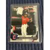 Image 1 : Jose Ramirez 1620th Game Limited Edition Cleveland Guardians Trading Card in Sleeve - #55 Topps Now 