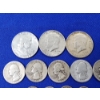 Image 3 : U.S. Silver Coins: Franklin & Kennedy 1/2's, Washington Quarters, Mercury & Barber Dime