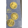 Image 9 : Sealed Solid Brass History Of The Presidents Coins With Coin Book 