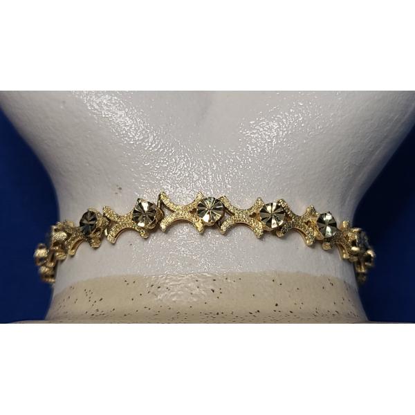 Women's 14K Gold Bracelet - Total Weight: 10g
