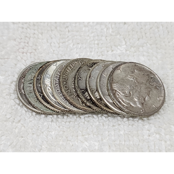 $1.00 Face Value in Assorted 90% Silver United States Dimes 