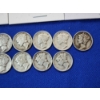 Image 9 : x26 Assorted Mint Marks 1943 Higher-Grade Silver Mercury Dimes FV: $2.60