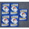 Image 2 : Five Non Holo Vintage Unown Pokemon Trading Cards ~ Five Different Unown Letters!