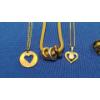 Image 6 : 
Assorted GOLD COLORED Costume Necklaces, Pins, Bracelets & Rings