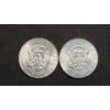 Image 2 : (2) 1964 90% Silver Kennedy Half Dollars - Face Value: $1.00