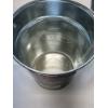 Image 3 : Set of 2 Metal Grease Buckets With Handles 6" Tall - Brand New 