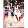 Image 3 : Hand Signed Ohio State Basketball Michael Redd Autographed Photo in Framed Display