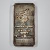 Image 2 : 10 Troy Oz .999 Fine Silver ENGELHARD Bar ~ MINT W/ BEAUTIFUL EAGLE DEPICTION!