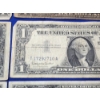 Image 8 : x6 United States $1 Blue Seal Silver Certificates FV: $6.00